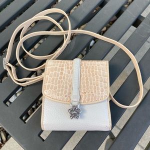 Brighton designer leather crossbody wallet